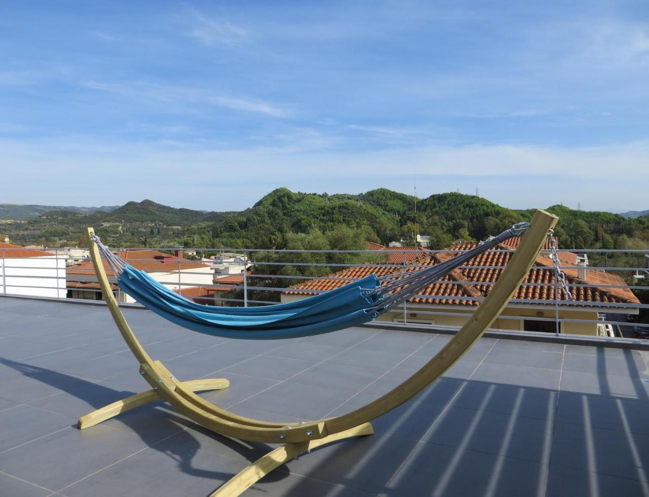 Leonidaion Guesthouse Olümpia Kültér fotó Hammock on a stand